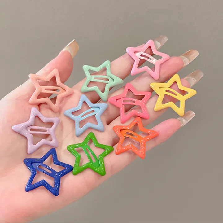 20Pcs%20Hair%20Clips%20For%20Girls%20Kids%20Color%20Stars%20Barrettes%20Cute%20Hair%20Clips%20Teen%20Girls,%20Fashion%20Bangs%20Clip%20Hair%20Accessories,%20Multicolor%20-%20Image%204