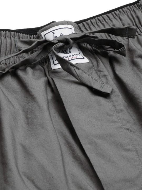 U.S.%20Polo%20Assn.%20Men%20Grey%20Solid%20Pure%20Cotton%20Lounge%20Pants%20-%20Image%207