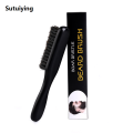 Sutuiying Boar Bristle Beard Brush – Natural Beechwood Handle, Fifty percent discount Long-Handle Beard Grooming Styling Brush for Men. 