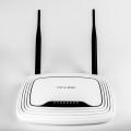 TP Link Router (Double Antenna with 300 Mbps). 