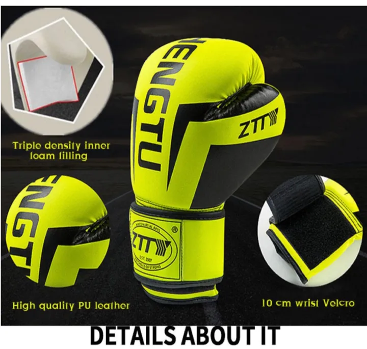 Csn%2014%20Oz%20Boxing%20Gloves%20%20Leather%203%20Level%20Upgraded%20Kick%20Boxing%20Muai%20Thai%20-%20Image%206