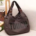 Versatile Multi-functional Oxford Cloth Big Tote Cloth Portable Solid Color Shoulder Bag Anti-splash Water Commuting Handbag Large Capacity Mommy Bag School. 