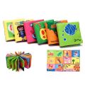 Soft Washable 3D Parent-Children Interactive Baby Cloth Book. 