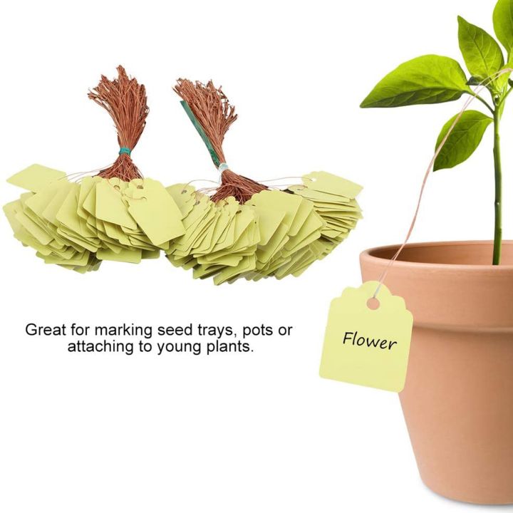 200Pcs%20Plant%20Hanging%20Tag%20Waterproof%20Plastic%20Labels%20Reusable%20Garden%20Markers%20Blank%20Nursery%20Name%20Tags%20with%20Strings%20-%20Image%208
