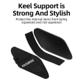 NAMUNY 2X 0.6L Bike Saddle Bag Waterproof Tail Bag with Tail Light Hanging Road Bicycle Accessories. 