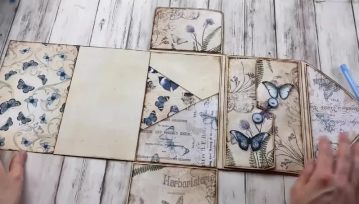 Sweet%20Journal%20DIY%20Making%20Kits%20Material%20Paper%20Set%20File%20Folder%20Retro%20Butterfly%20Mini%20Folio%20Series%20Scrapbooking%20for%20Handmade%20Paper%20Cards%20Making%20Craft%20Decorative%20Creative%20Gift%20-%20Image%204