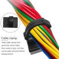 50 pcs. Self Adhesive Cable Clamp Plastic Rectangular Cable Clips Cable Tie Quick Bind Cable Wire Management Holder for Car. 