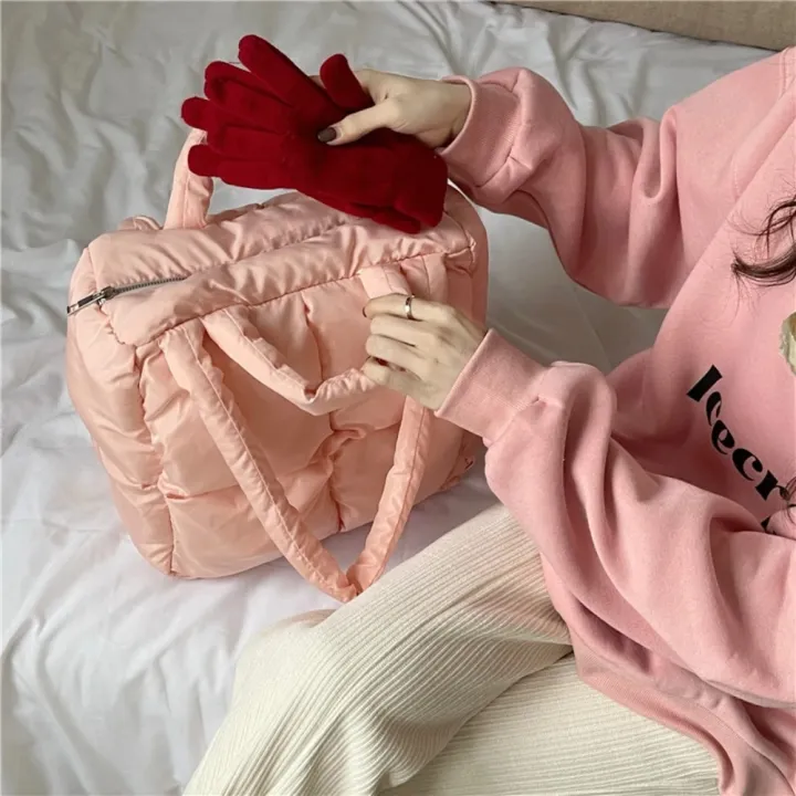 New%20Nylon%20Cloth%20Puffy%20Shoulder%20Bag%20Large%20Capacity%20Quilted%20Down%20Feather%20Handbag%20Soft%20Padded%20Space%20Cotton%20Shopping%20Tote%20-%20Image%203