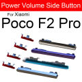 Power On Off Side Button For Xiaomi Poco F1 F2 F3 M3 X3 Volume Audio Control Side Key Button Repair Replacement Parts. 