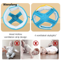 Wenefang Baby Safety Helmet Head Protection Hat Safe Soft Comfortable Head Anti-fall Protection Crash Cap Adjustable Protective Headgear. 