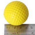 20pcs Yellow Soft Elastic Indoor Practice PU Golf Ball. 