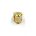 New 14k Gold Plated Small Single Tooth Plain Canine Cap  trend Hip Hop TeethJunna. 