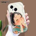 Jiufeng Hotinga for Tecno Spark Go 1 Tecno Pop 9 4G Tecno Spark Go 2025 Back Affordable Back Cover Cute Lovely Girl Texture Wavy Edge Soft Phone Case. 