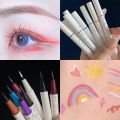 Makeup NOVO Colored Eyeliner Female Beginner Extremely fine, waterproof and non-smudging, long-lasting liquid eyeliner, soft hair. 