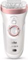 Braun SES9720 Wet and Dry Epilator with Shaver, Trimmer and Carrying Pouch. 
