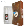 Wenefang Child Sonic Battery Power Electric Toothbrush Kids Children For Cartoon Automatic Electrical Ultra-fine Soft Bristle Brush Head. 