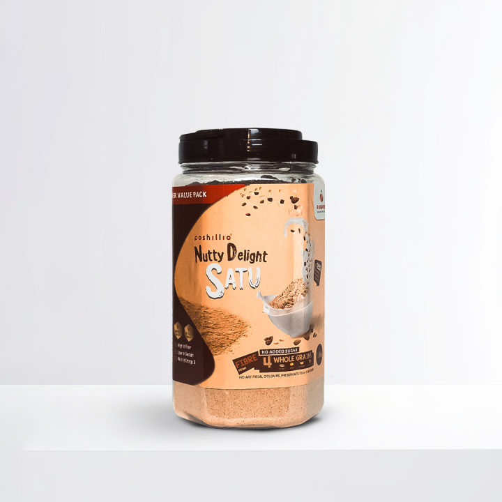 Poshilo Nutty Delight Satu 1.8 kg (Local Sattu)