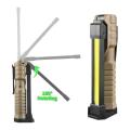 Luxury Portable Fold LED Flashlight Strong Magnet COB Working Light Type C Rechargeable Emergency Floodlight Outdoor Camping Lantern. 