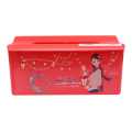 Red Tissue Box. 