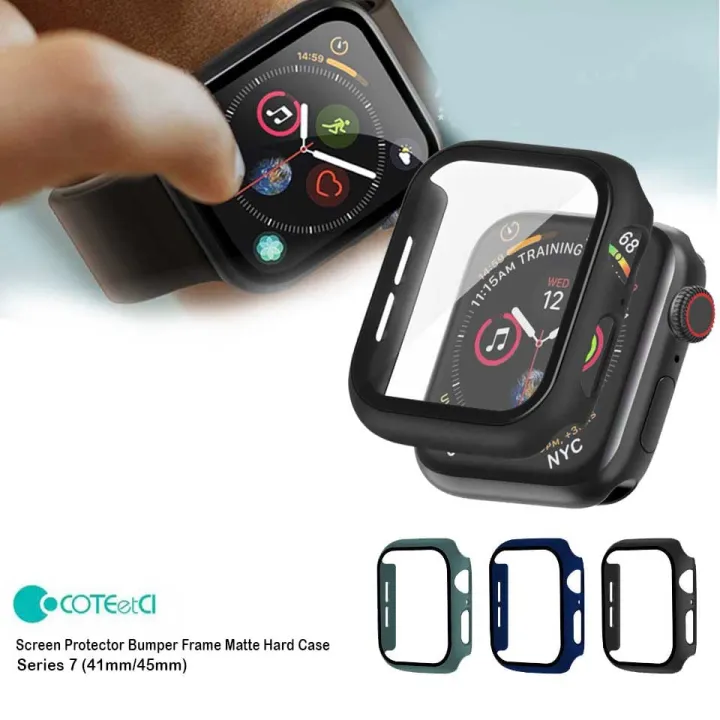 Apple%20Watch%20Series%207%20%2045mm%20Case%20with%20Screen%20Protector,Hard%20PC%20Bumper%20Cover%20for%20Men%20Women%20Sports%20Protective%20Case%20-%20Image%205