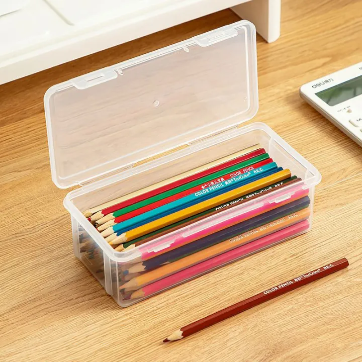 1PC%20Large%20Capacity%20Plastic%20Pencil%20Box%20Stackable%20Translucent%20Clear%20Pencil%20Box%20Office%20Supplies%20Storage%20Organizer%20Box%20-%20Image%207