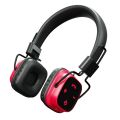 VJP Headphone B300 : Wireless Bluetooth On Ear Headset with Mic for Phone-Call and and 3.5mm audio jack for inpu t– Black. 