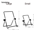 Sutuiying Portable Metal Tablet Stand Mount Foldable Desk Flexible Phone Stand 2025 for IPad IPhone Samsung Huawei Universal Work Home Travel. 