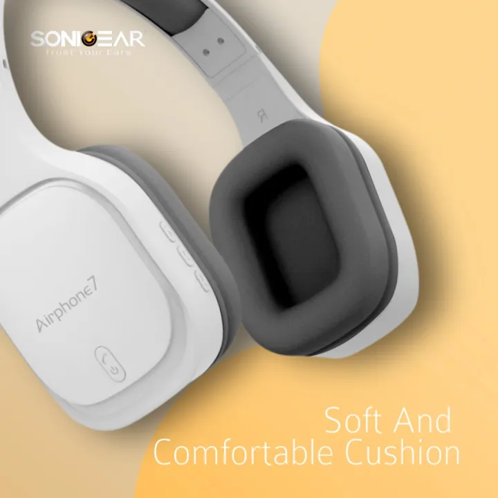 SonicGear Airphone 7 Headphone – Wireless ANC Bluetooth Headset with ...