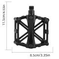 Pair Practical Double Ball Bicycle Pedals Ultra-Light Aluminum Alloy Mountain Bike Pedals Flat Anti Skid Cycling Treadle Platform Road Cycling Accessories. 