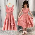 Angugu Childrens Fashion High Quality korean dress kids girl casual clothes 3 4 5 6 7 8 9 10 11 12 13 to 14 year old Birthday tutu red Princess Dresses for teens girls terno sale 2023 new style #G-2029. 