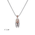 Hanging necklace blockbuster Lingyun jewelry female pendant pendant gold cicada silver male accessories cut craftsman original. 
