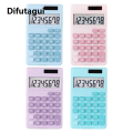 Difutagui Fifty percent discount Student Calculator Creative 8 Digit Small Student Solar Battery Powered Calculator Portable Handheld Calculator. 