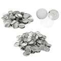 Metal Round Blank Badge Pin Button Maker Punch Press hine DIY Making Parts Consumables 100Sets 25/32/37/44/58MM. 