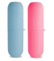 Portable Plastic Travel Toothbrush Holder Case. 