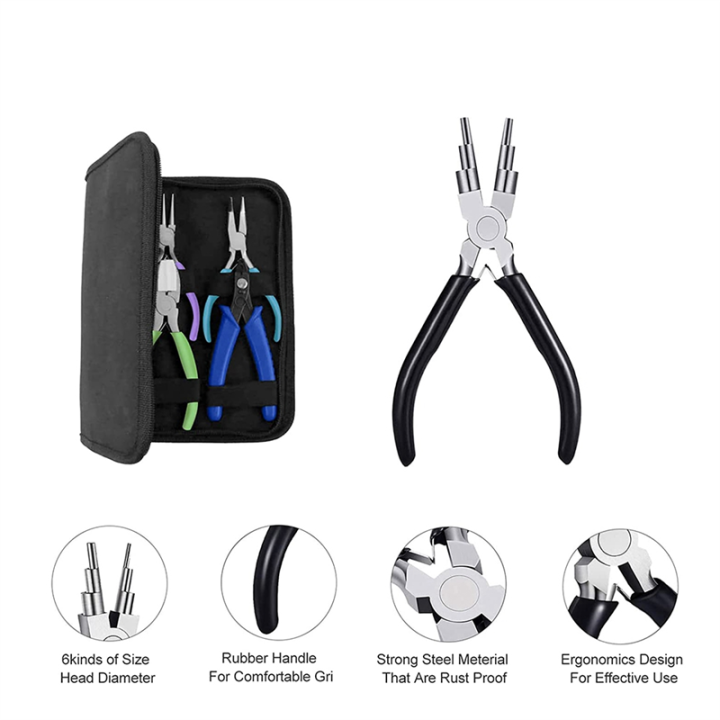 Cluellp-Jewelry%20Pliers,%2016Pcs%20Jewelry%20Making%20Pliers%20Tools,%20Jewelry%20Making%20Pliers%20Tools,%20for%20Jewelry%20Repair,%20Wire%20Wrapping%20-%20Image%202