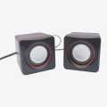 Multimedia 2pcs Super Bass Wired Speaker E-1020. 
