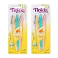 Tinkle Eyebrow Razor, Hair Trimmer, Facial Razor with Safety Cover.. 
