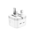 35W USB-C +C Fast Charge Power Adapter (3 Pin). 