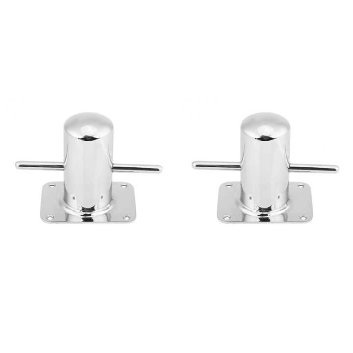 OYPFXMI 2X Stainless Steel Boat Post Bollard Mooring Bit for Marine ...