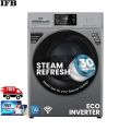IFB 8 Kg 5 Star with 9 Swirl Wash, AI Powered, Wi-Fi, Fully Automatic Front Load Washing Machine (Senator MSN). 