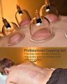 Acs Acupressure Cupping Set of 24 Vacuum Cupping Therapy Kit Chinese Therapy Cupping Set cup Massager - Aarshi Store. 