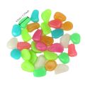 10pcs Decoration 4.5cm Luminous Pebbles Glow in Dark DIY Garden Luminous Stone Big Gravel Big Stone Courtyard. 