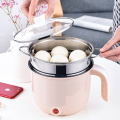 Portable Electric Nonstick Hot Pot, Mini Rapid Noodles Cooker, Momo Maker, Multi-functional Electric Hot Pot for Students, Dorm Room, Travel-Friendly Cooker. 