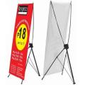 Display X-stand Banner Standee. 