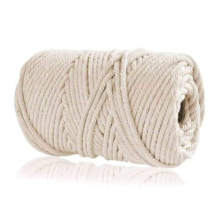 20 Meter of Length of Macrame Cotton Rope / Dori 5mm Thick (20 meter ...