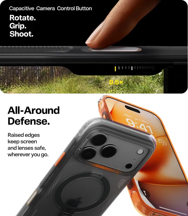 TORRAS%20Q3%20Air%20Ostand%20for%20iPhone%2017%2016%2015%20Pro%20Max,%20new%20airbag%20drop-proof%20magnetic%20protective%20cover,%20camera%20button%20full%20coverage%20-%20Image%206