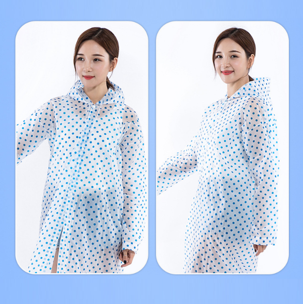 Eva%20Transparent%20Polka%20Dot%20Print%20Hooded%20Front%20Button%20Raincoat%20-%20Multicolor%20%7C%20Free%20Size%20%7C%20Fashion%20%7C%20Raincoat%20For%20Women%20-%20Image%204