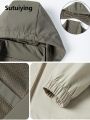 Sutuiying Original Special Offer Men's clothing Rain Summer Rainproof men's jacket Windproof men's Sun protection sports Autumn outdoor jacket Breathable sports. 