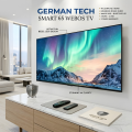 German Tech 65 Inch Smart WebOS 4k QLED TV GT65DWB109UHD | 4K Qled WebOS Television | Metal Back | Magic Remote & Voice Control | Bezel-less Design | Dolby Audio | Next-Gen Immersive Gaming | Bluetooth & Wi-Fi | 3 Years Warranty |. 