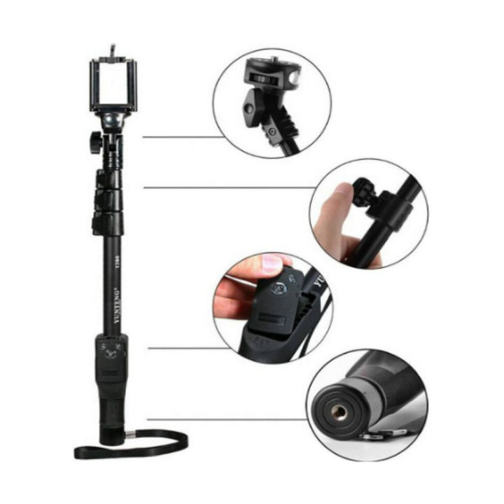 New Selfie Monopod Yunteng 1288 Selfie Stick with Bluetooth Remote
